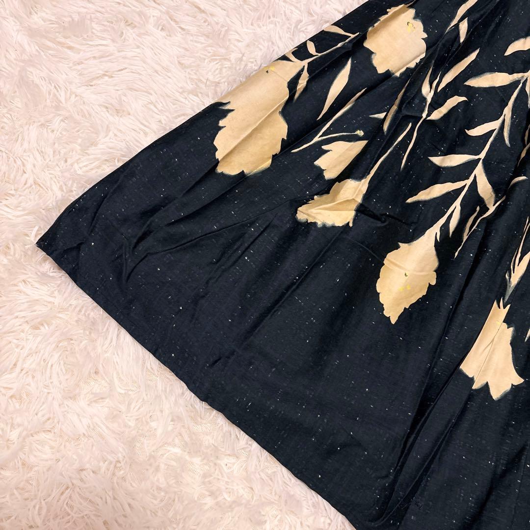 【新品未使用✨近年モデル】パラスパレス 花柄 ロングスカート ギャザー フレア
