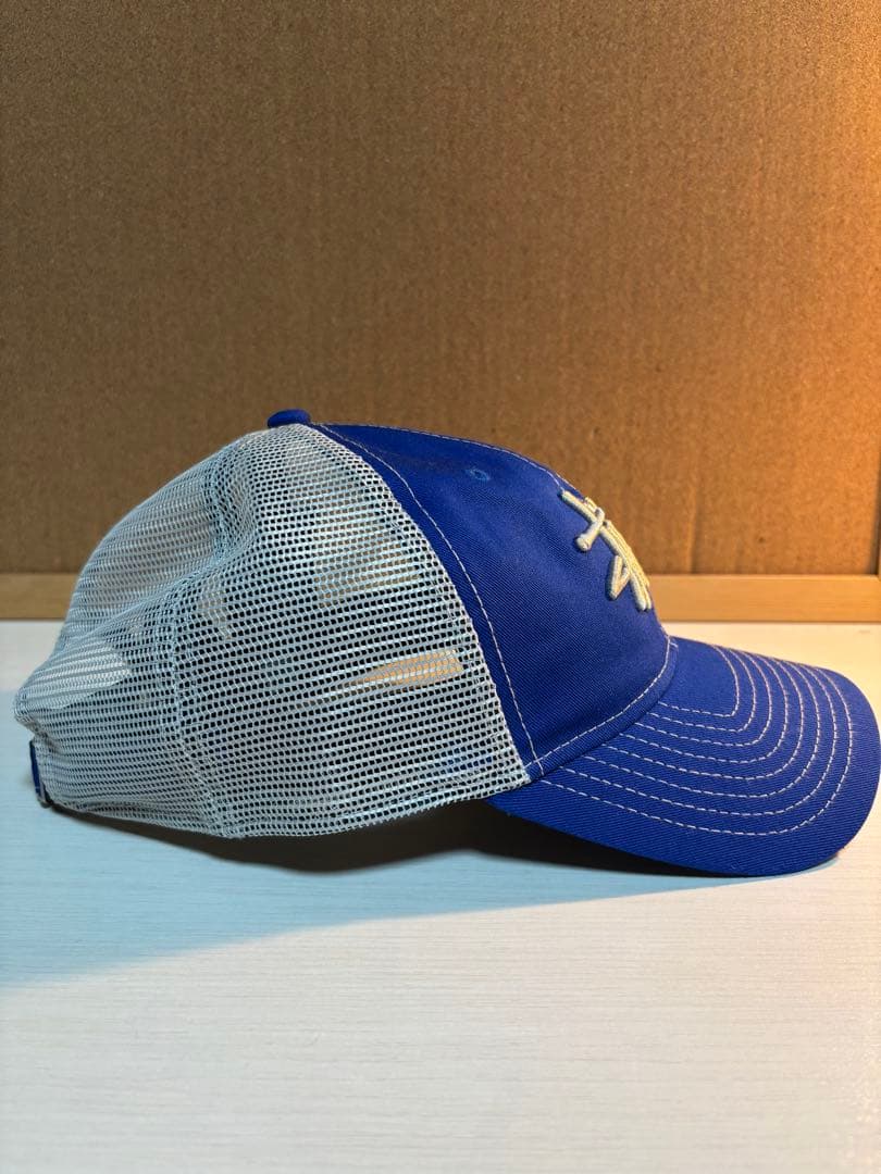 Stussy New era 9twenty Basic trucker ブルー
