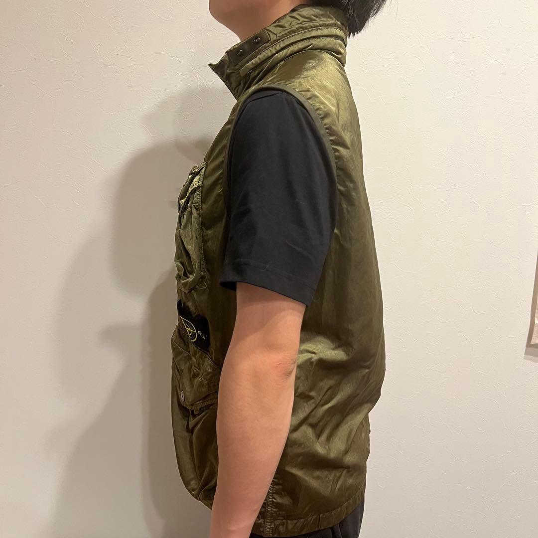 トップス STONE  NYLON RASO-TC VEST