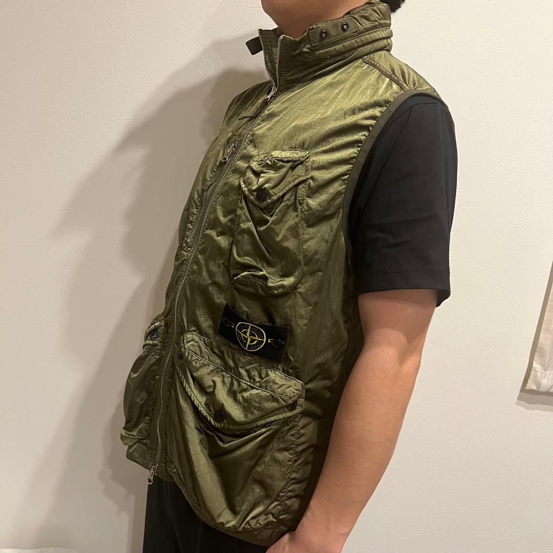 トップス STONE  NYLON RASO-TC VEST