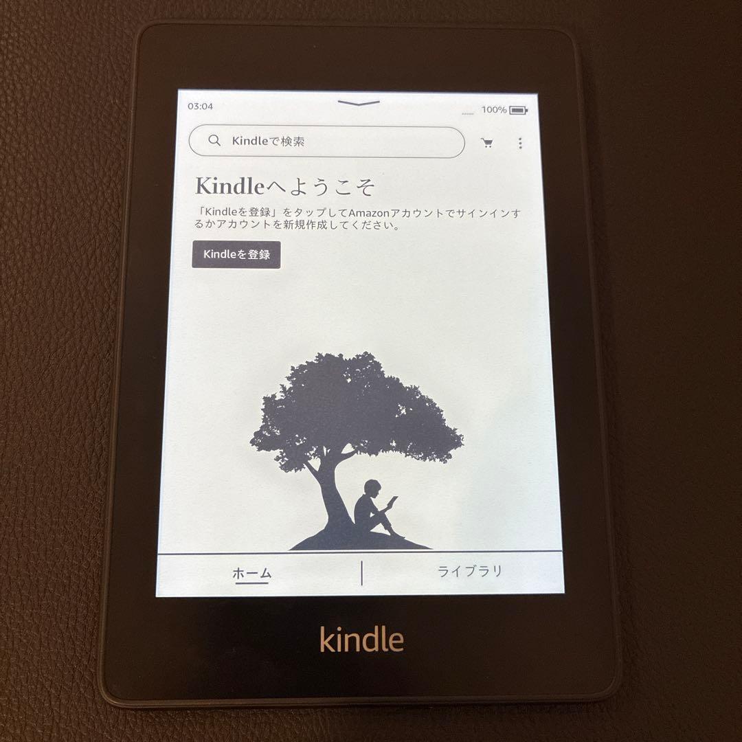 Kindle Paperwhite 第10世代 8GB カバー付き