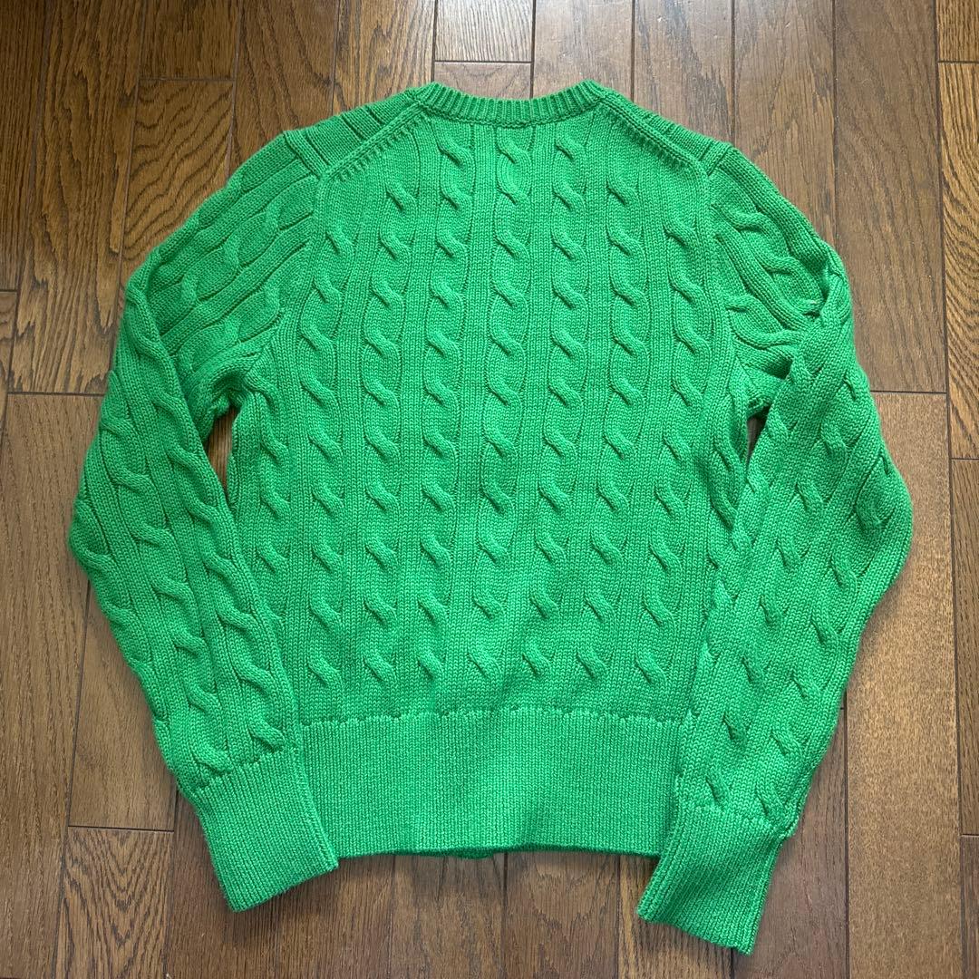 【美品】Polo by Ralph Lauren ケーブルカーディガン