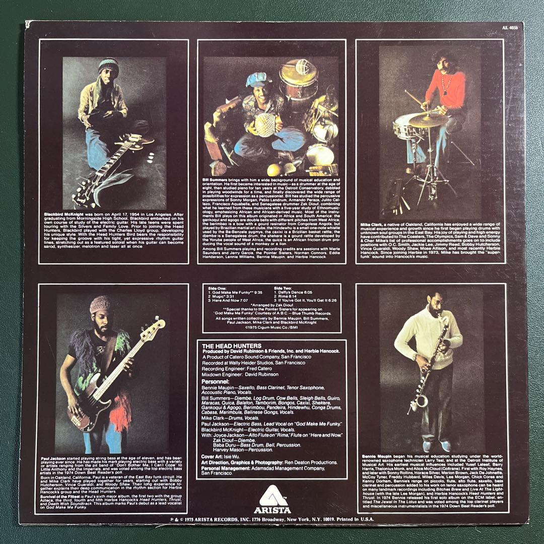 洋楽 THE HEADHUNTERS SURVIVAL OF THE FITTEST