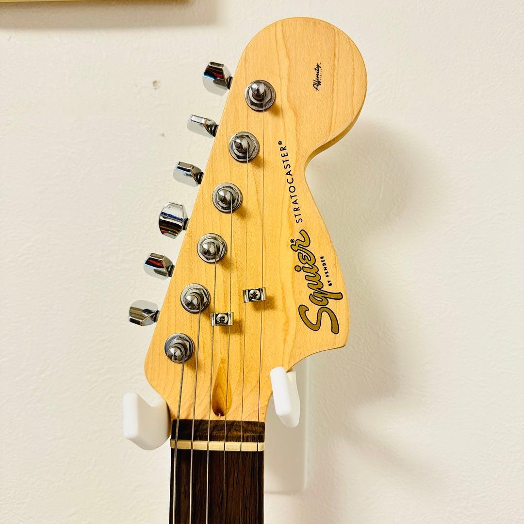 Fender Squier ストラト キャスター レインボートーン グリーン