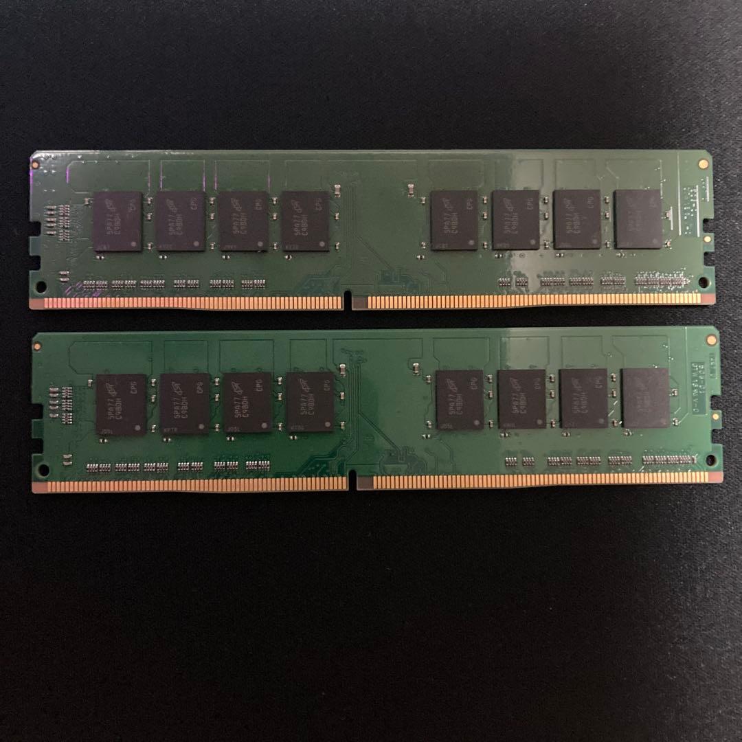 crucial DDR4 2133 8GB 2枚セット