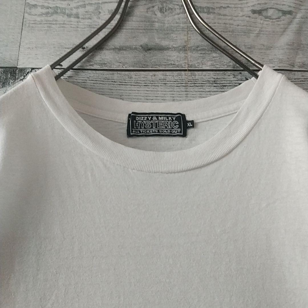 人気サイズ☆ヒステリックグラマー ヒスガール ギターガール Tシャツ XL