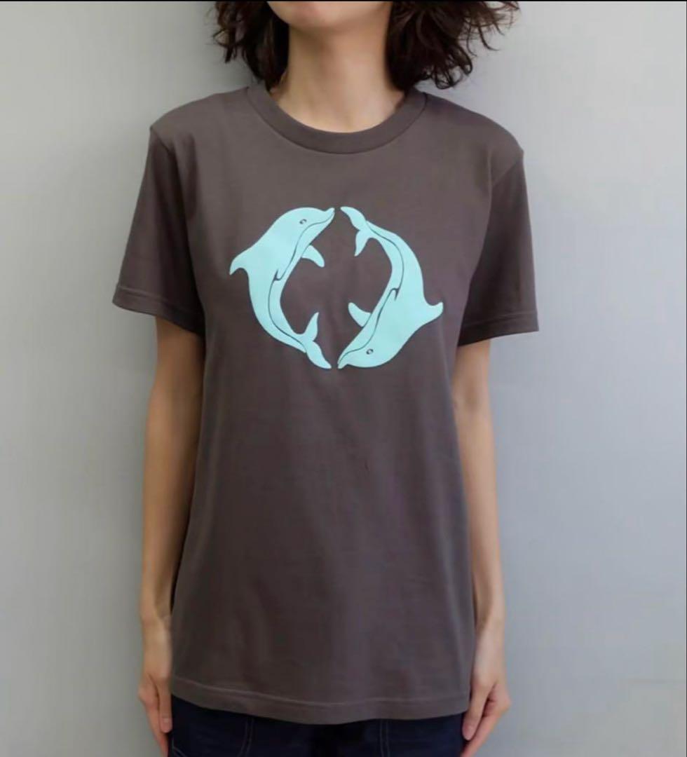 トップス Labyrins Two Dolphins Tshirt Charcoal