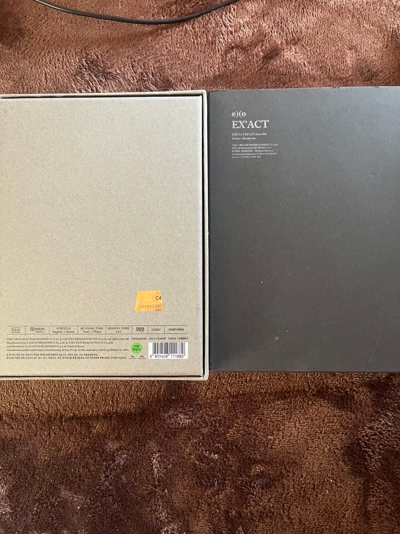 EXO FIRST YEAR 4枚組DVDセット＆CD