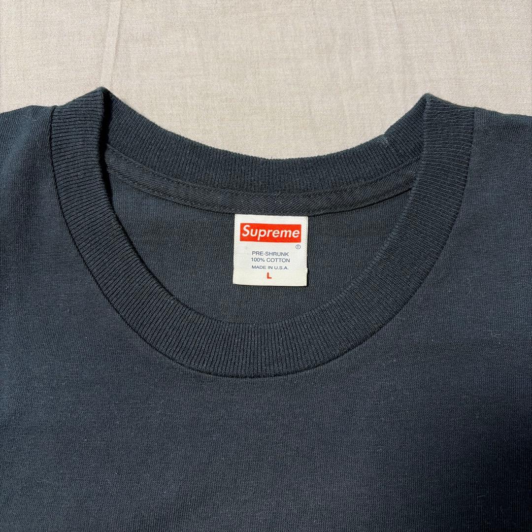 Supreme “Molotov Tee” ネイビー L