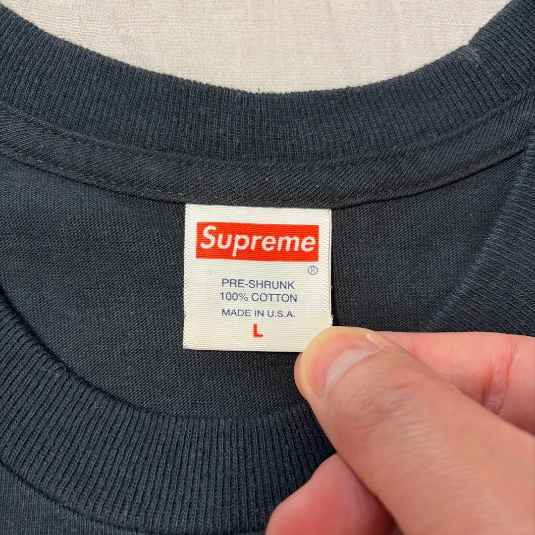 Supreme “Molotov Tee” ネイビー L