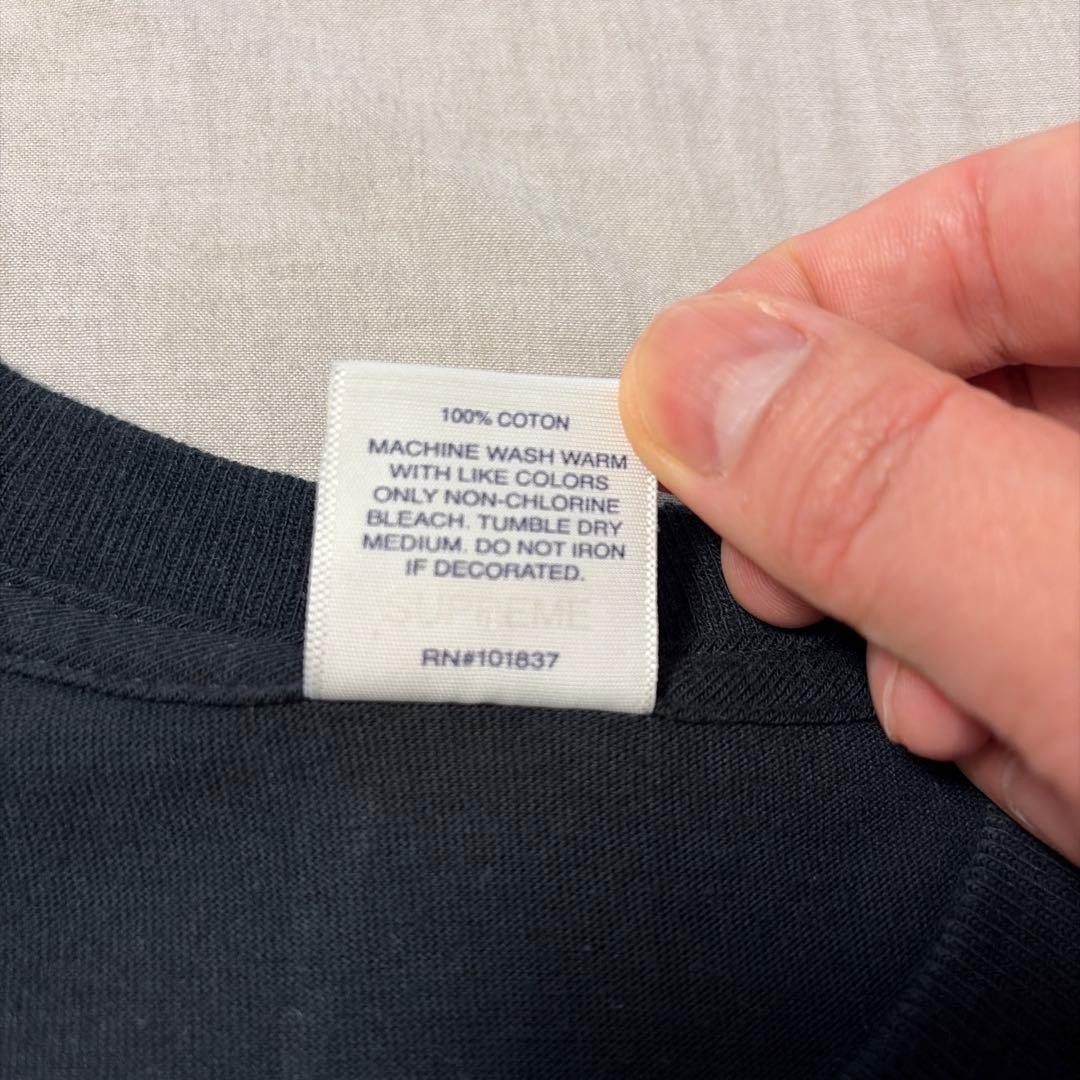 Supreme “Molotov Tee” ネイビー L
