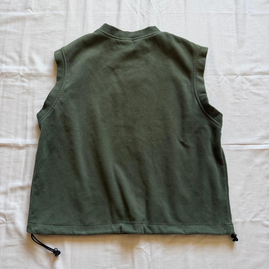 トップス 1990's NIKE fleece vest green XL