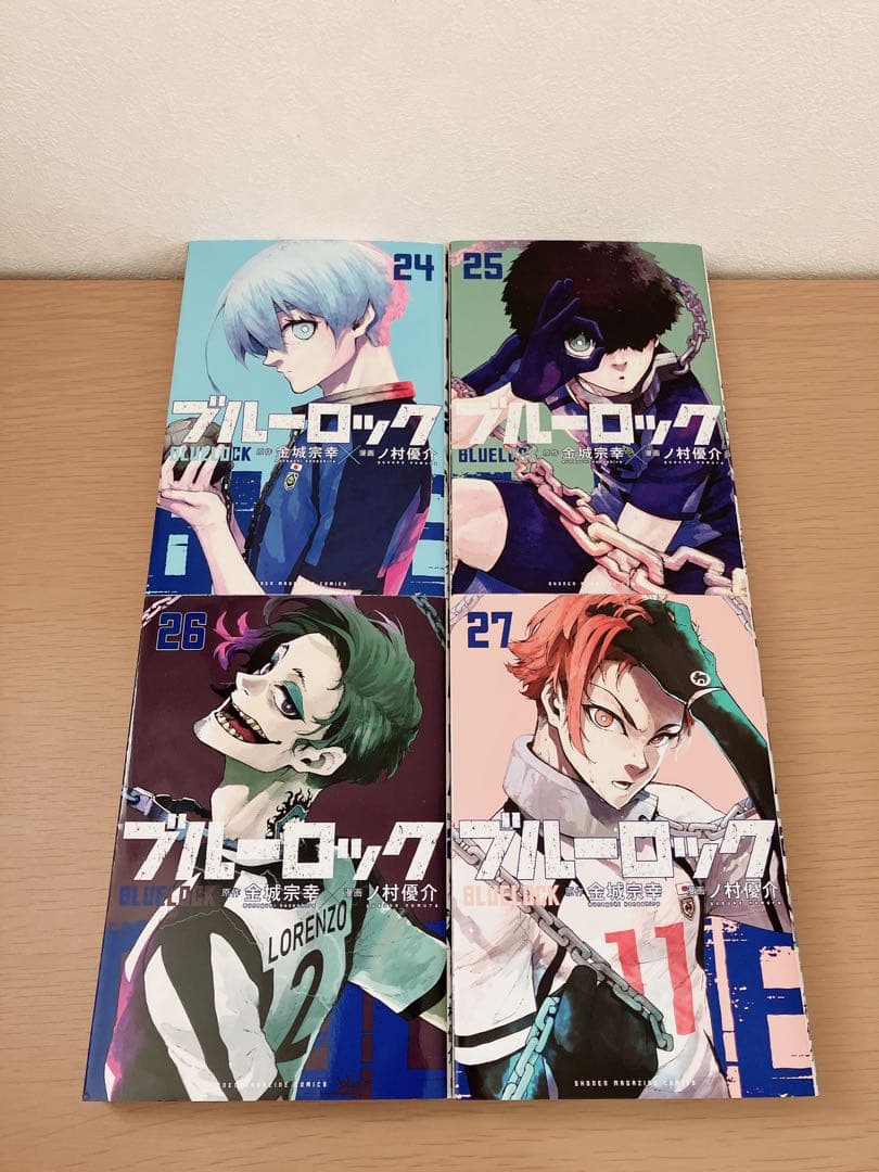 ブルーロック ３７巻全巻セット+キャラクターブック 約半分初版