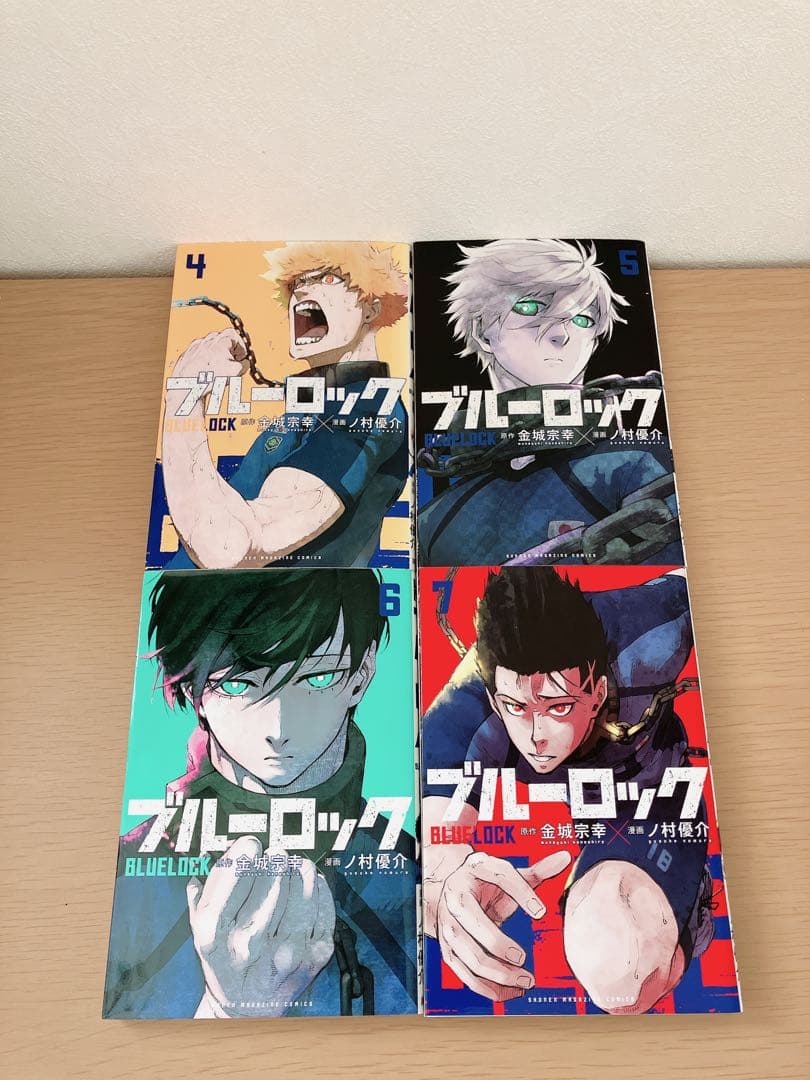 ブルーロック ３７巻全巻セット+キャラクターブック 約半分初版
