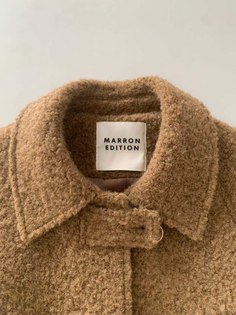 【専用】MARRON EDITION / ブラウンハーフコート