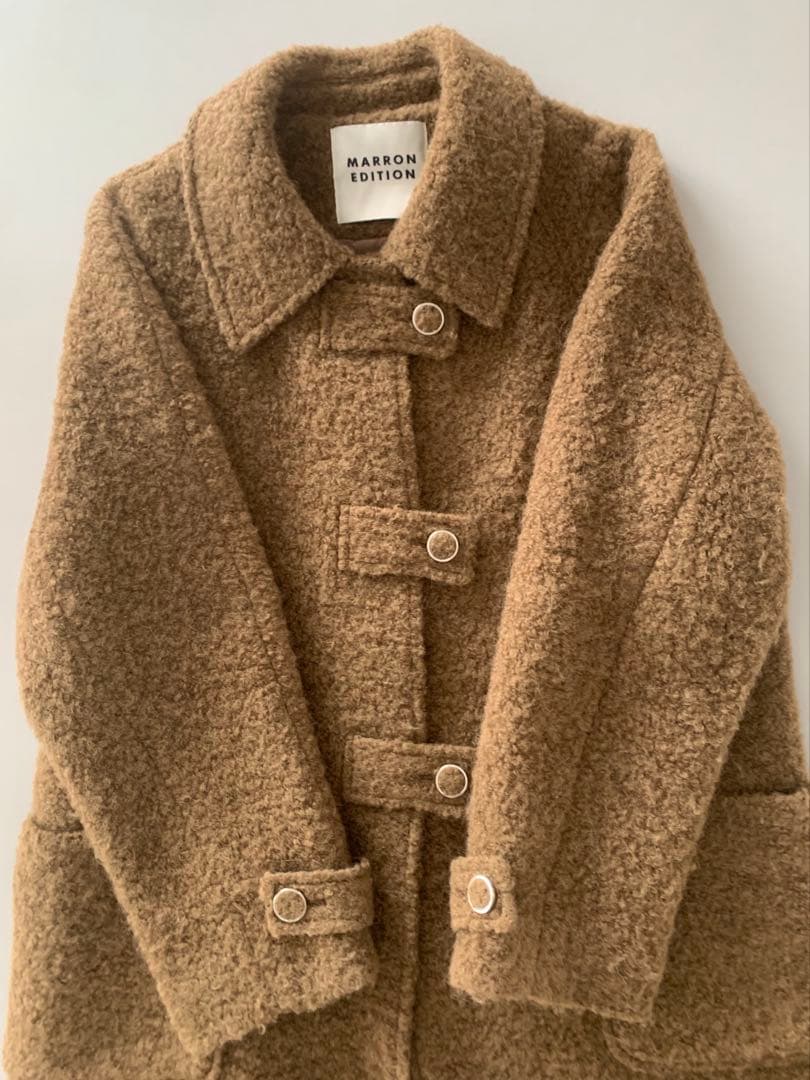 【専用】MARRON EDITION / ブラウンハーフコート