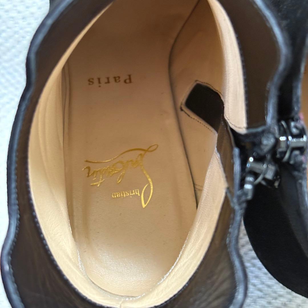 Christian Louboutin ルブタン スエード ショートブーツ 37