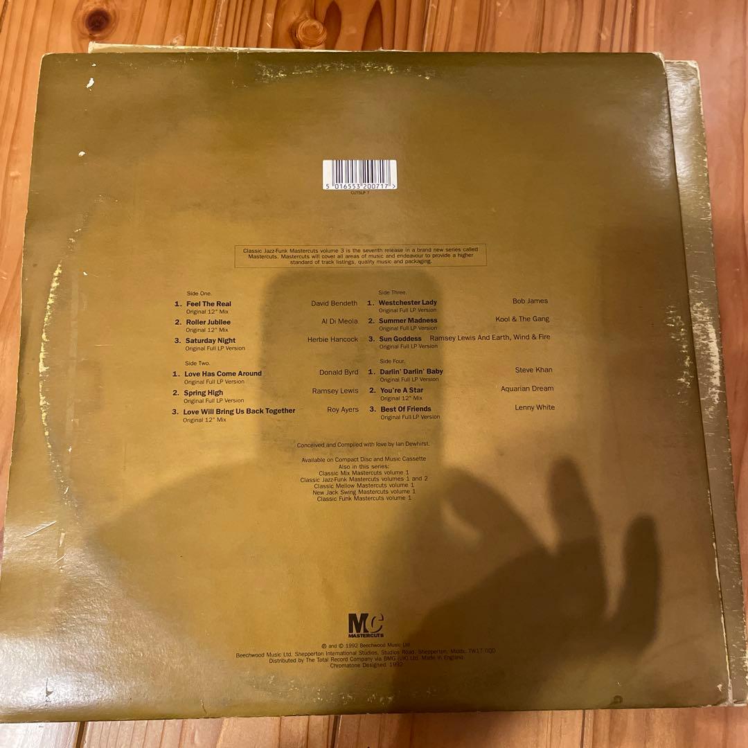 Classic Funk, Classic juzz funk のvinyl4枚