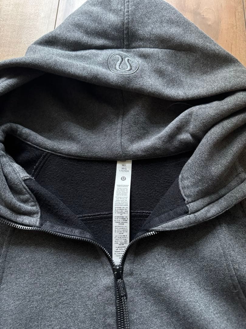 lululemon Scuba オーバーサイズ フルジップフーディ