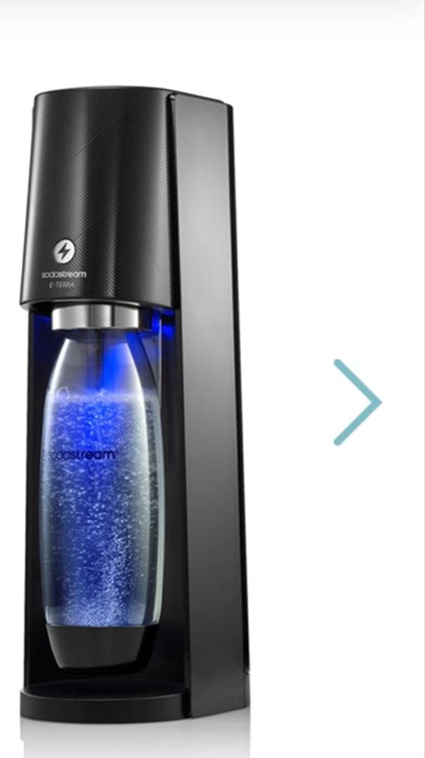 sodastream E-TERRA 炭酸水メーカー ブラック