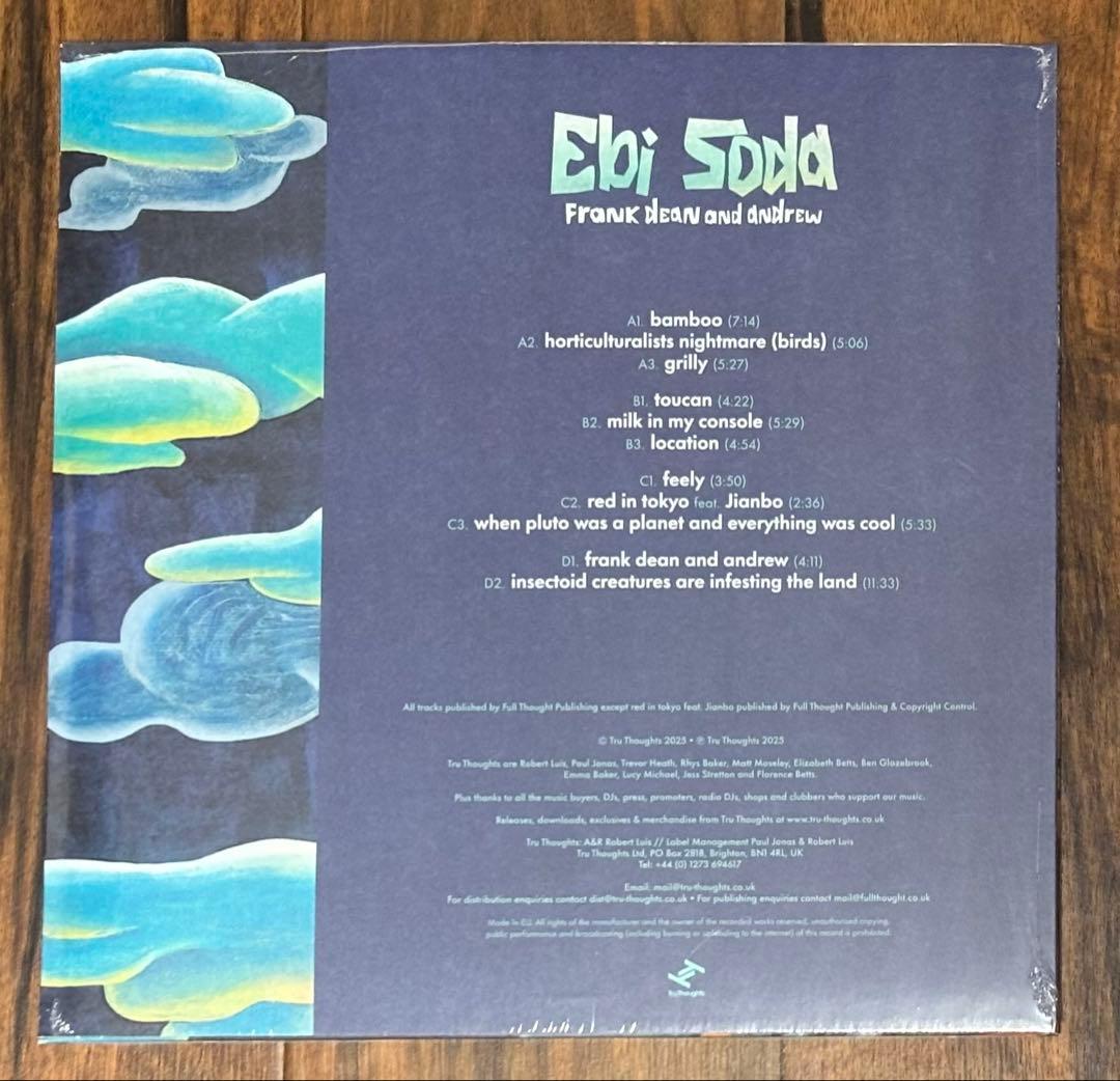 EBI SODA エビ・ソーダ / frank dean and andrew
