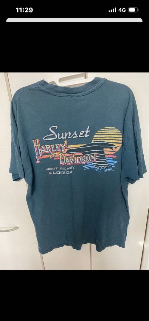 Harley Davidson ハーレーダビッドソン　両面プリントTシャツ