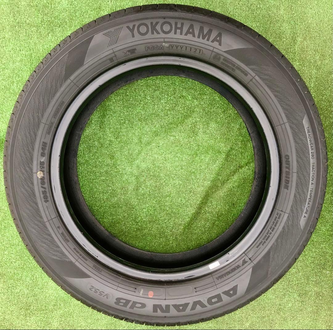 185/60 R15 YOKOHAMA ADVAN DB V552ラジアルタイヤ