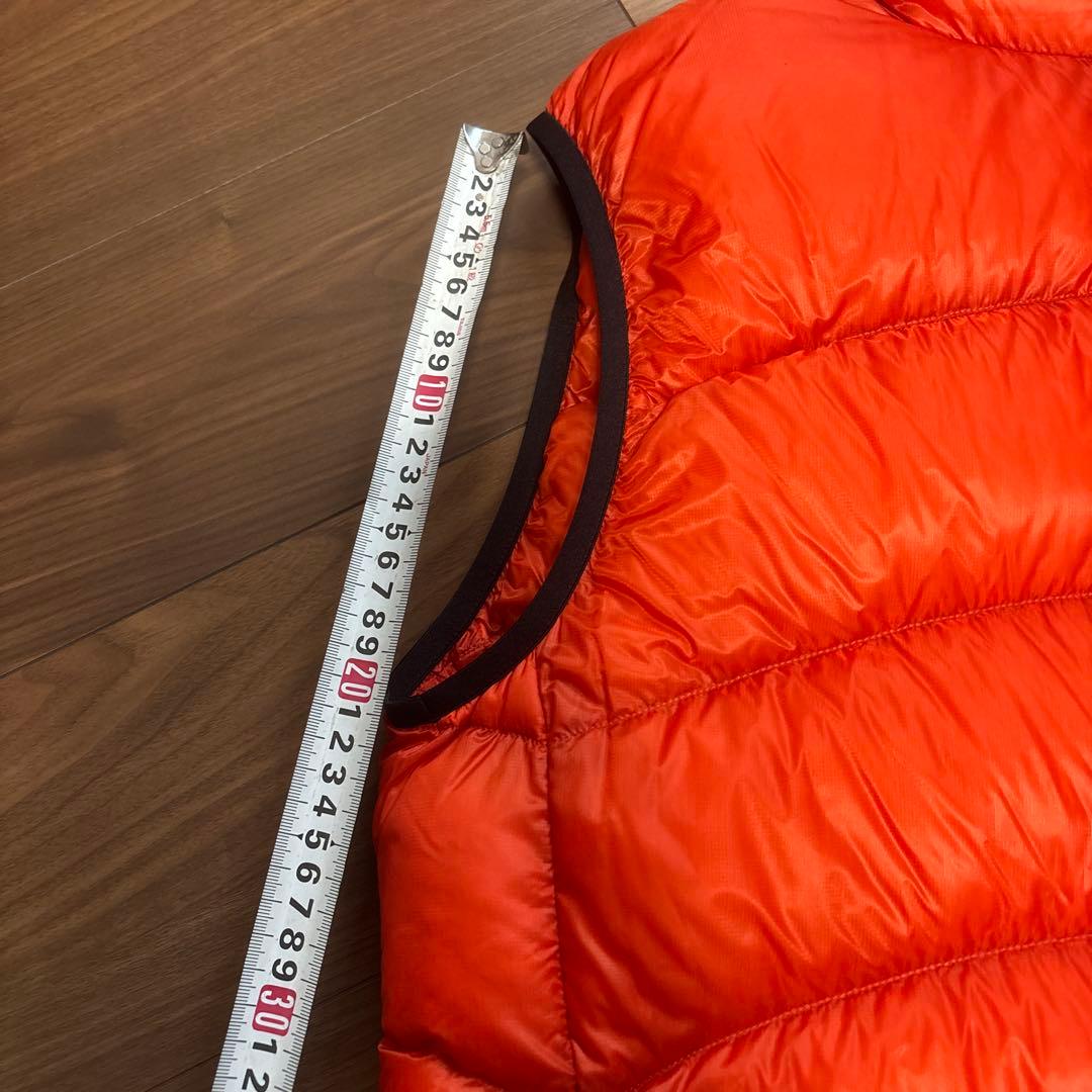 THE NORTH FACE ダウンベスト オレンジ