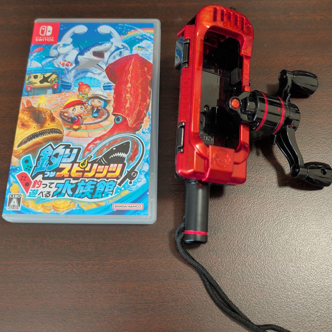 釣りスピリッツ Nintendo Switchカセットとさおコン