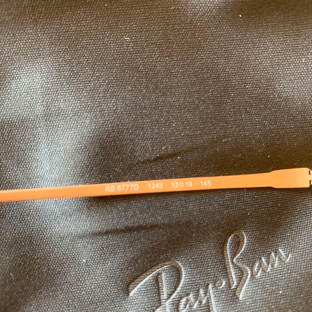 BOBS様　美品Ray-Ban RB 8777D ゴールドフレームクリアレンズ