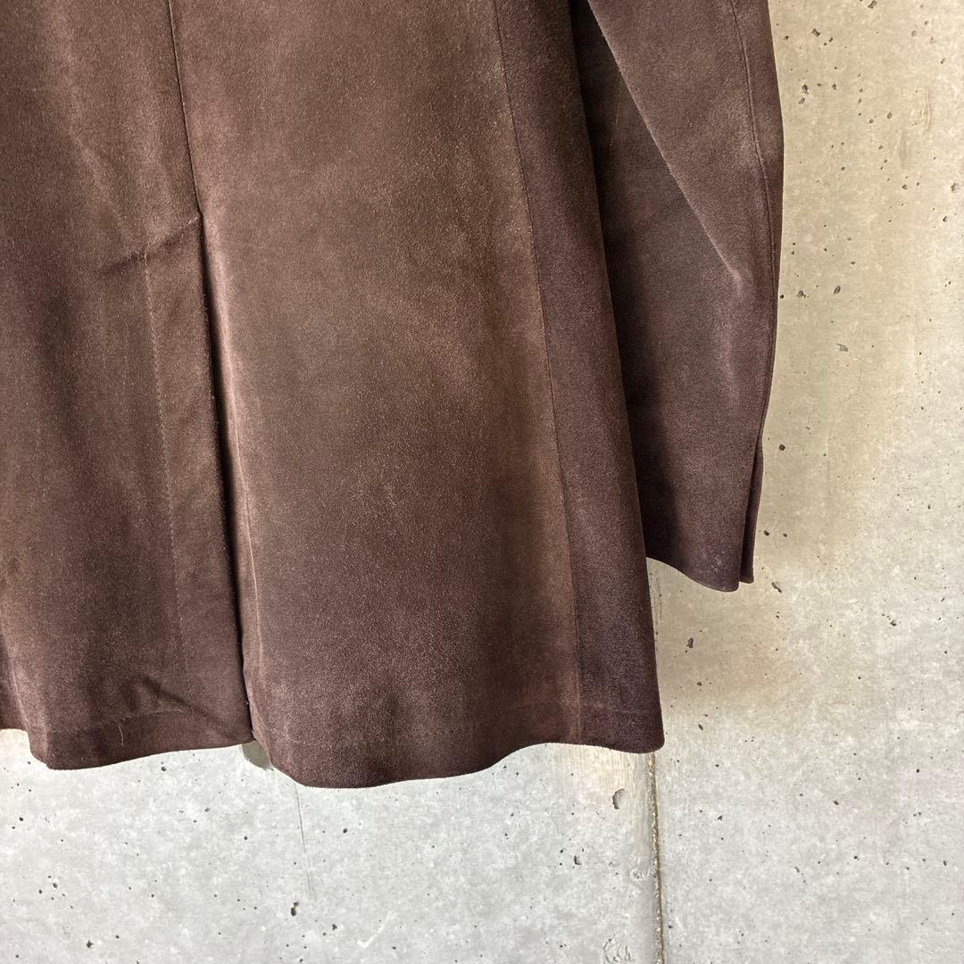 A.P.C. ブラウン スエード テーラードジャケット