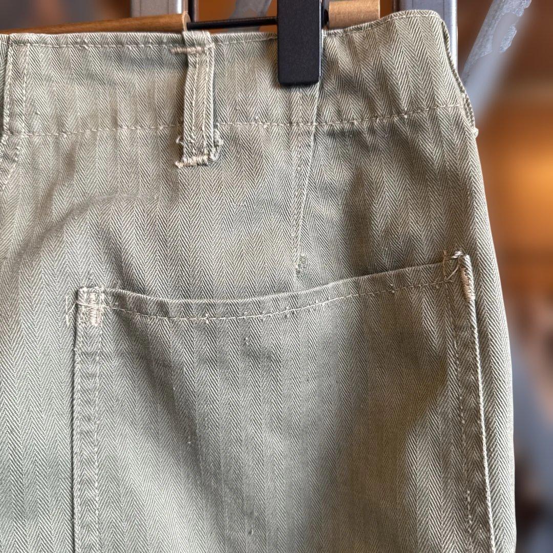 パンツ 1940's vintage military USMC HBT PANTS