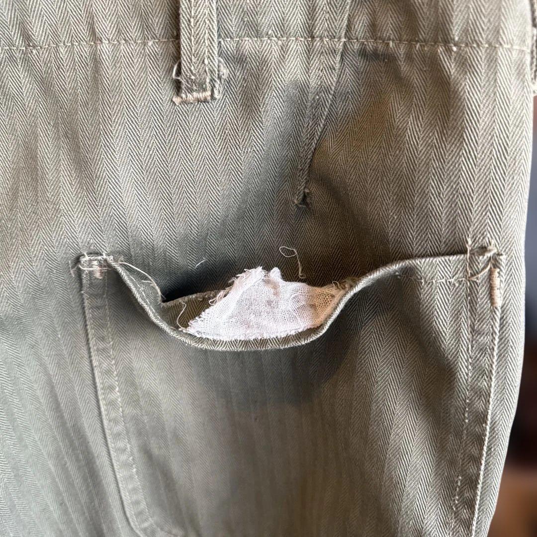 パンツ 1940's vintage military USMC HBT PANTS