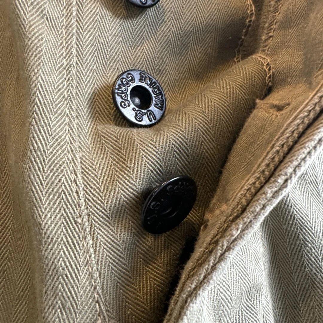 パンツ 1940's vintage military USMC HBT PANTS