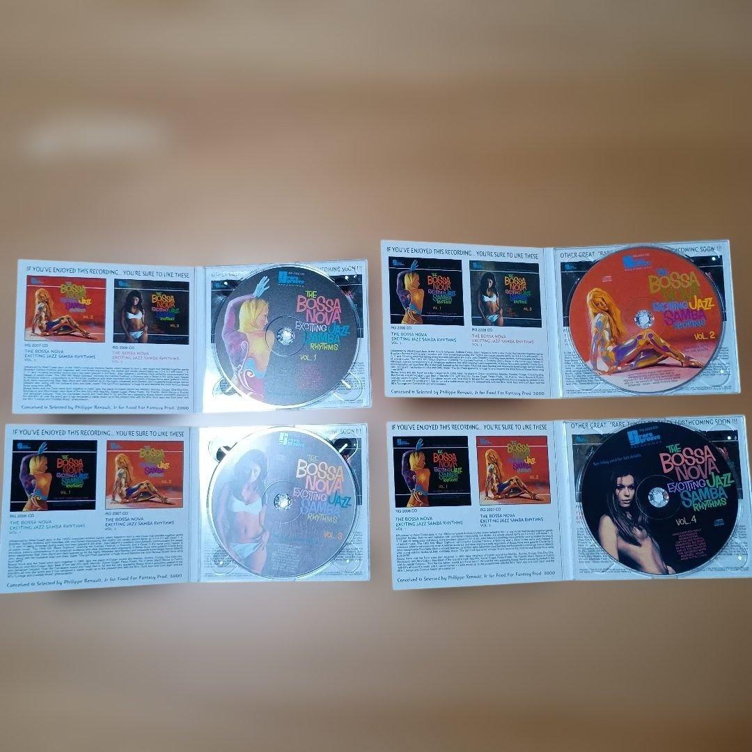 CD4枚　THE BOSSA NOVA EXCITING JAZZ SAMBA