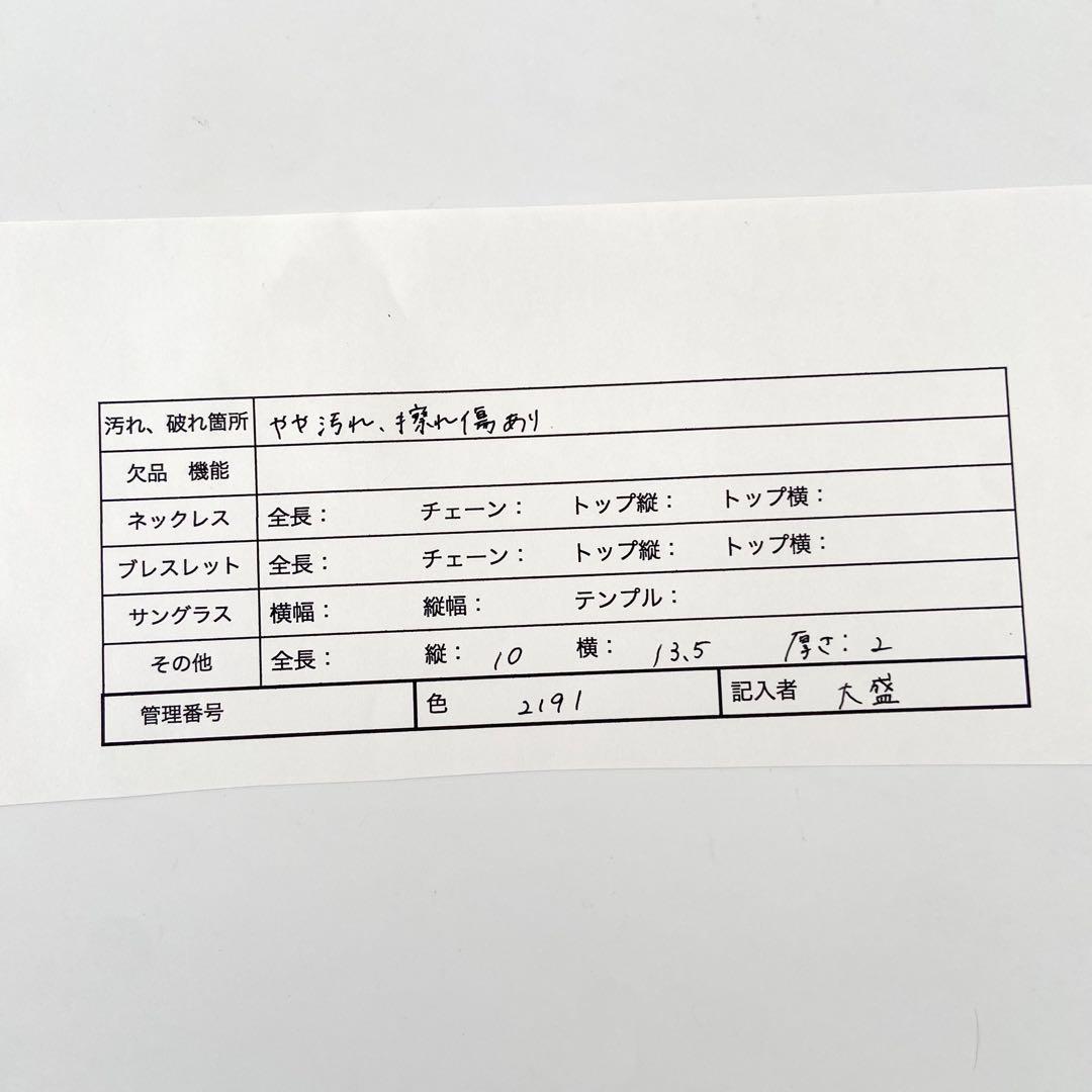 良品　Loewe バーティカルウォレット　二つ折り財布　バイカラー　レザー　黄色