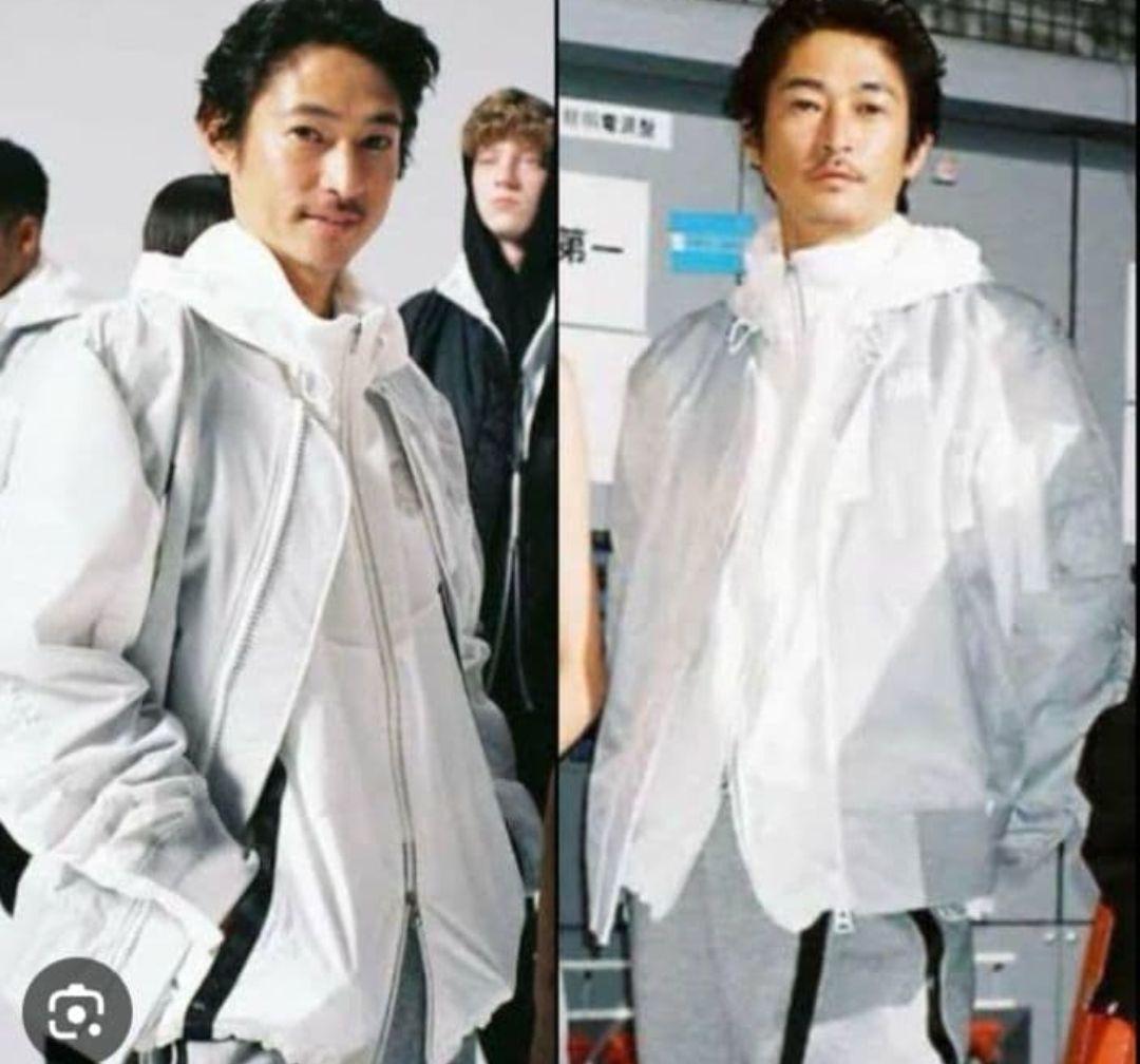 希少XS★ Sacai × Nike レイヤードボンバージャケット XS