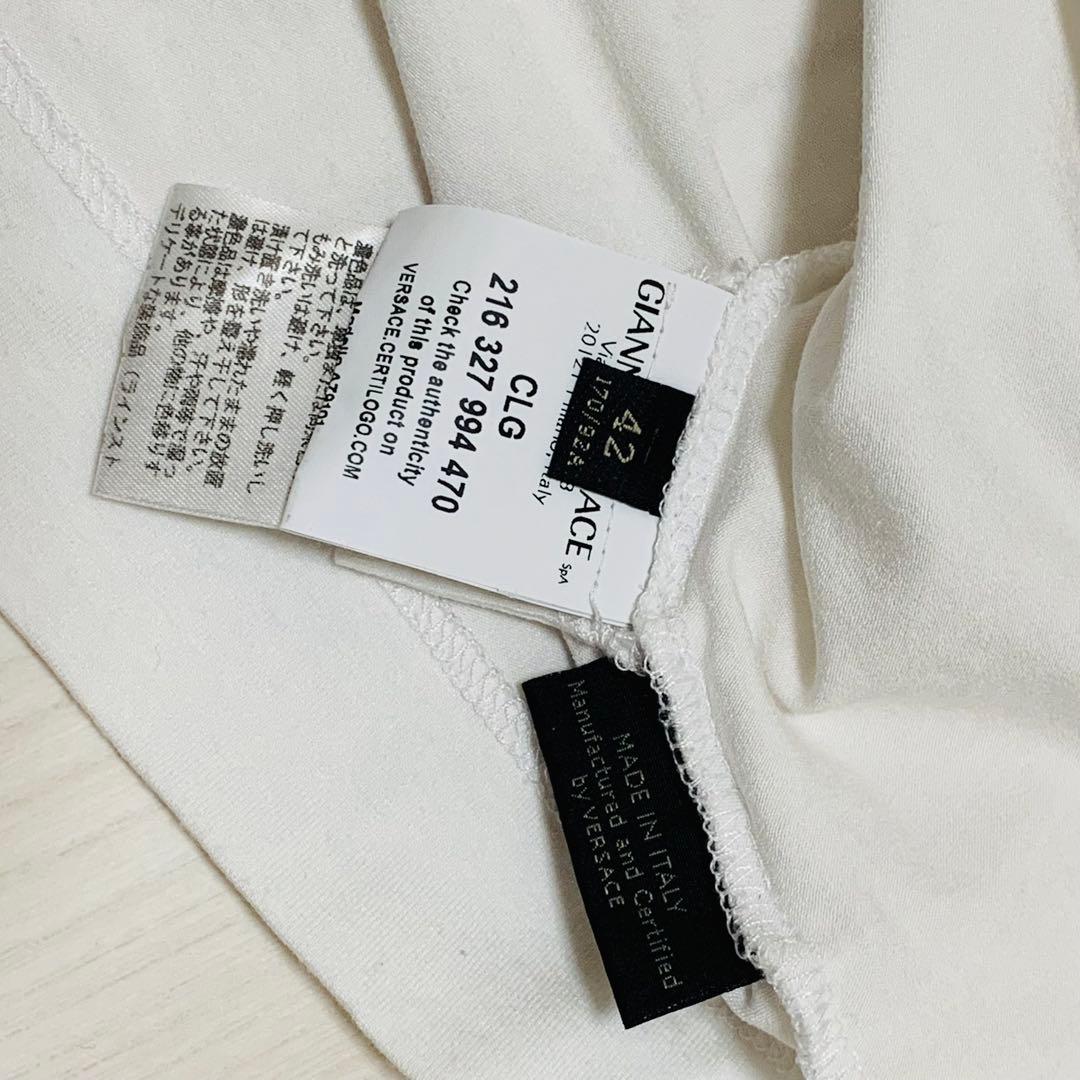 ヴェルサーチ GIANNI期 イタリア製 装飾ロゴTシャツ 42 希少