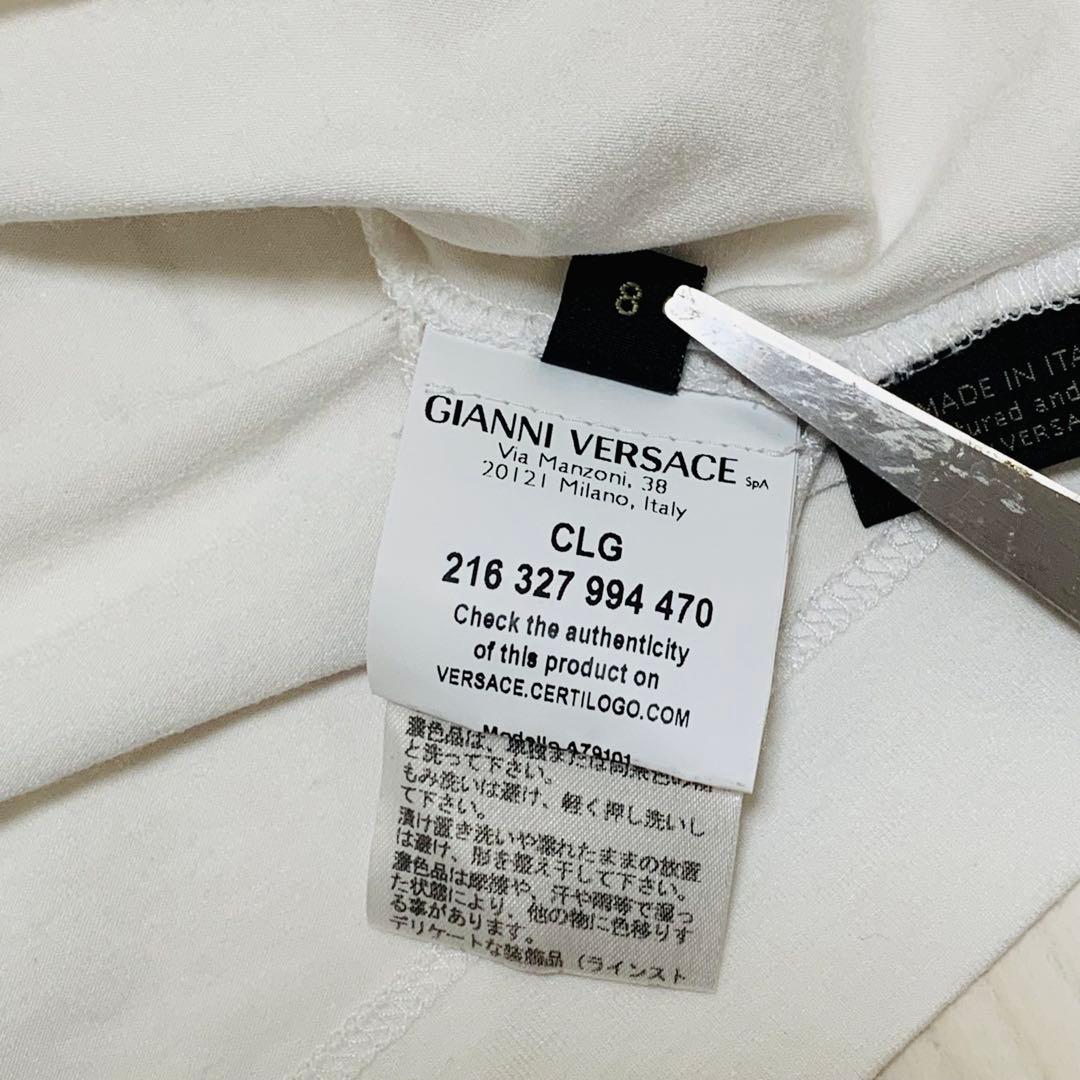 ヴェルサーチ GIANNI期 イタリア製 装飾ロゴTシャツ 42 希少