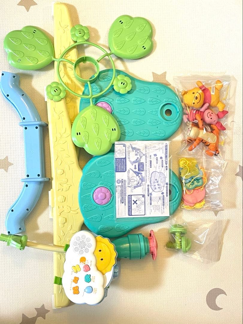 【美品】プーメリー　ベッドメリー くまのプーさん ジムにへんしんメリー
