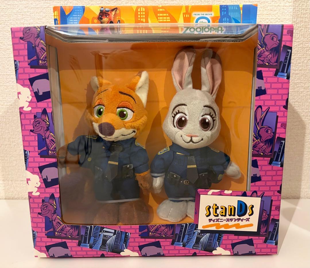 ジュディ＆ニックぬいぐるみ セット Disney stanDs ズートピア2
