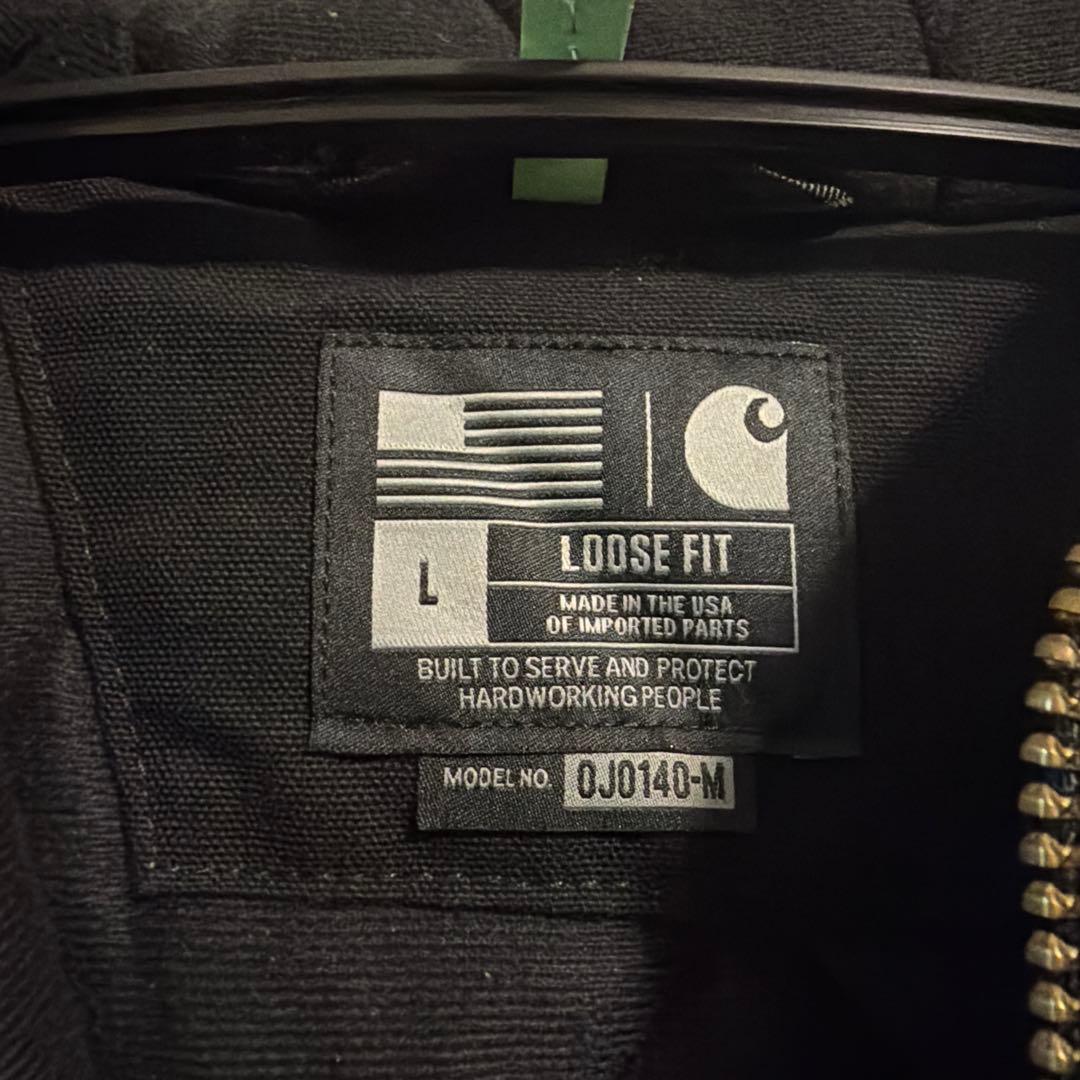 Carhartt ブラック ジャケット Lサイズ