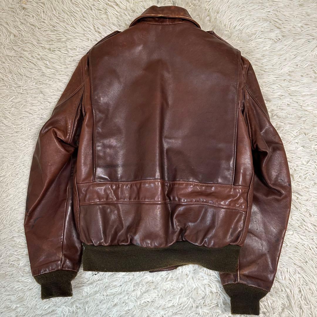 【Schott】ショット A-2 G-1 A2 G1 フライトジャケット レザー