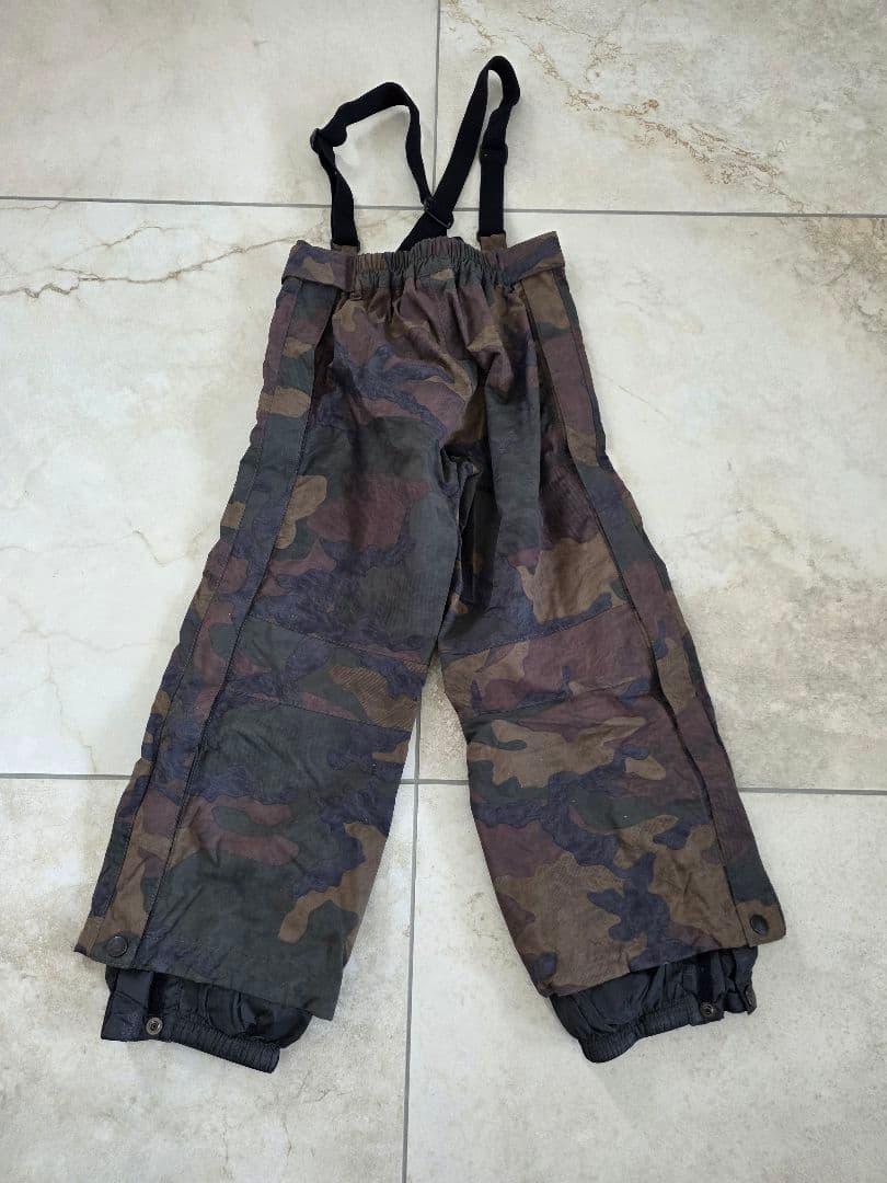 The North Face 迷彩柄 スノーボードウェア 120サイズ