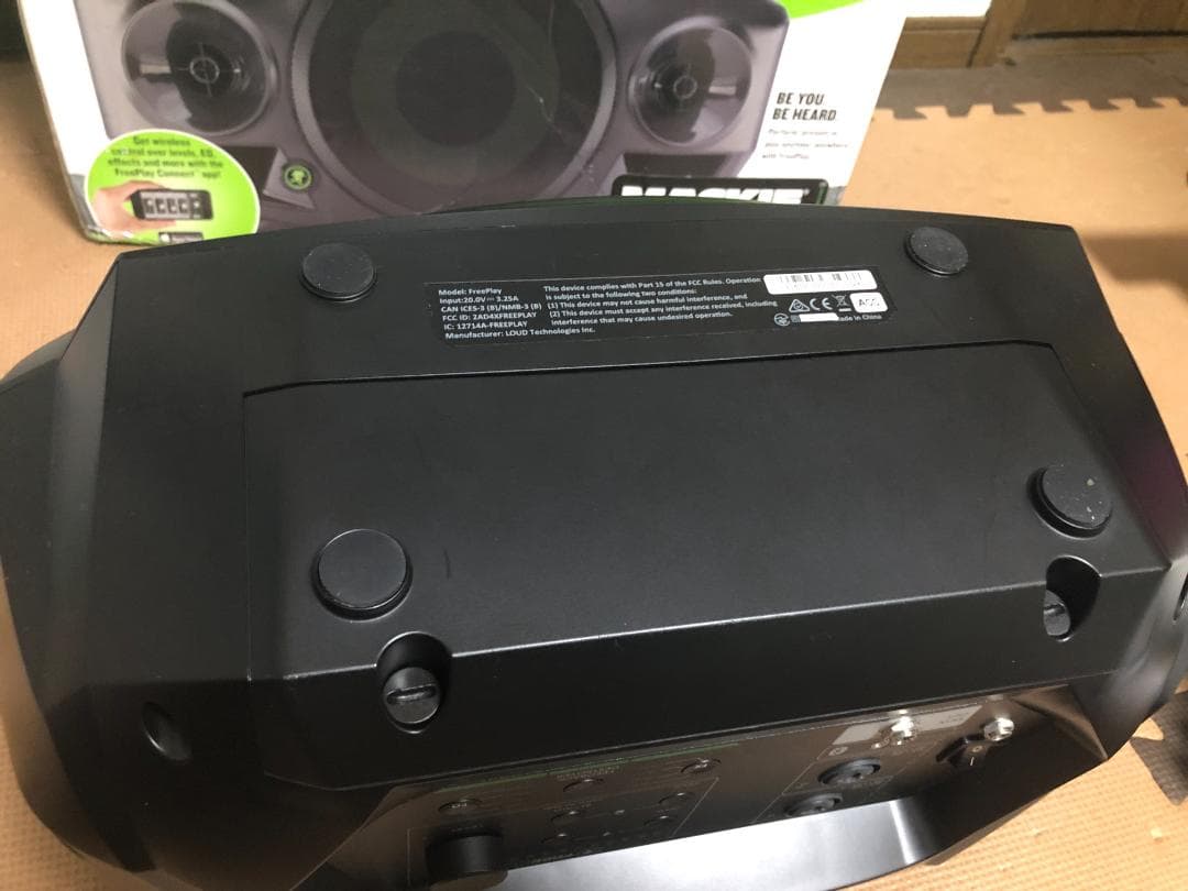 MACKIE FREEPLAY Personal PA マッキー 音響特機物