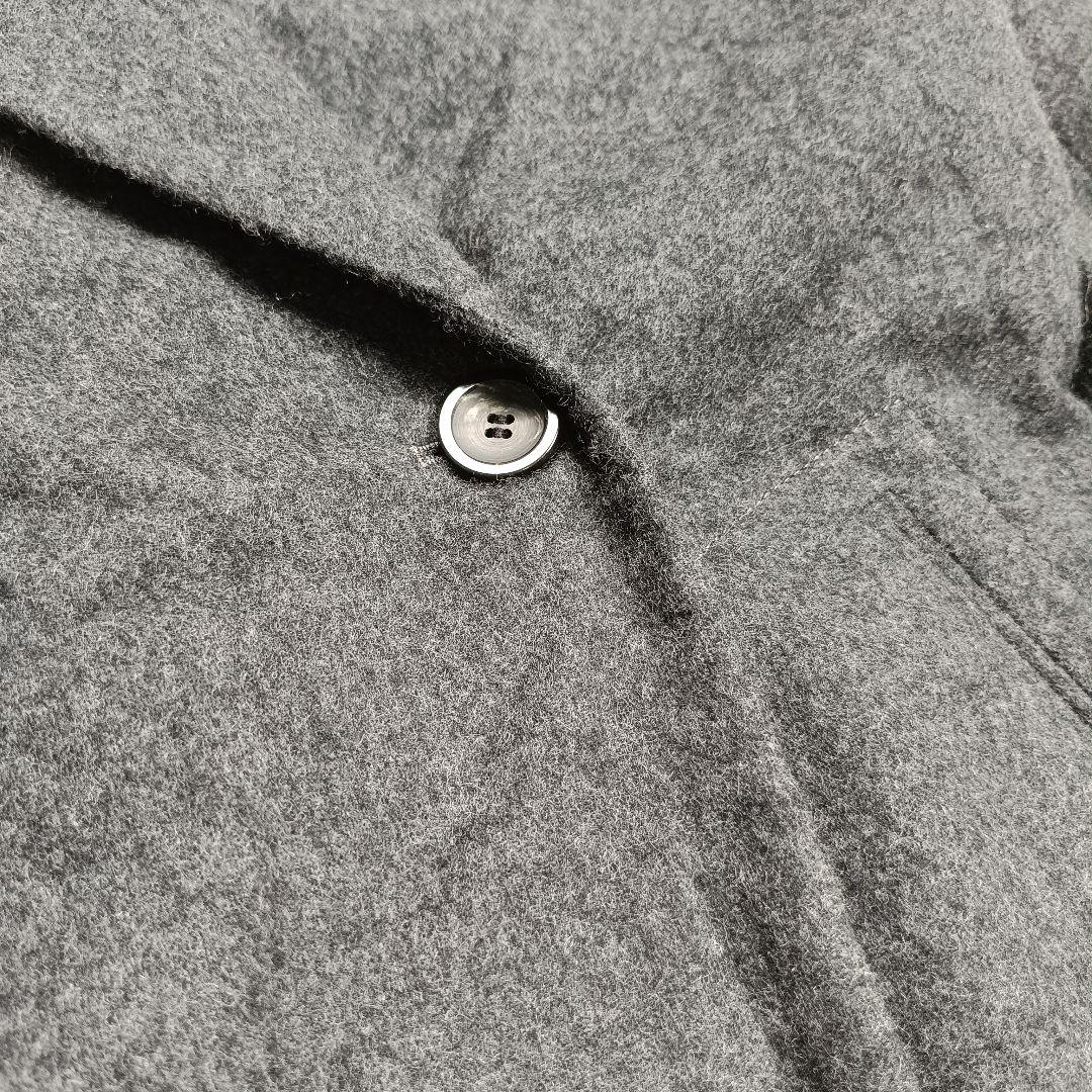 希少✨GOBI　最高級　モンゴル カシミヤコート　ロング　ショールカラー　グレー