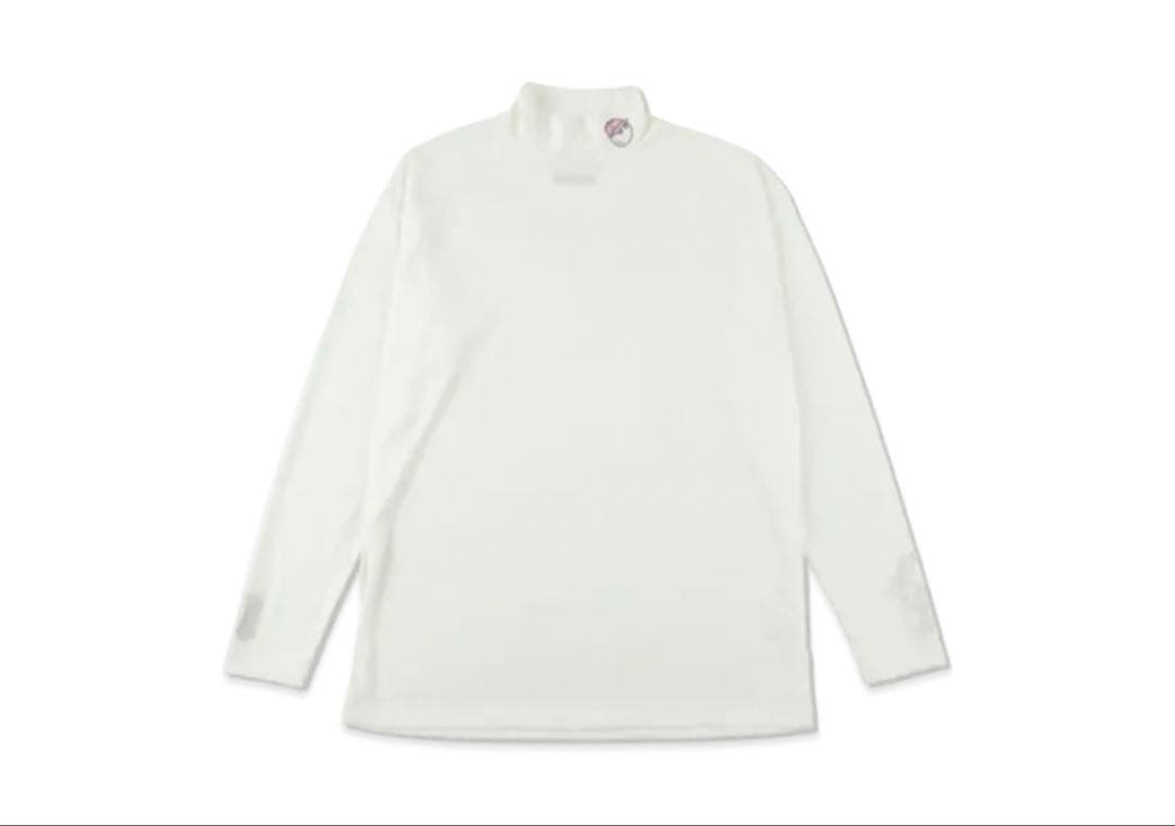 WIND AND SEA x Malbon Golf モックネック 長袖シャツ