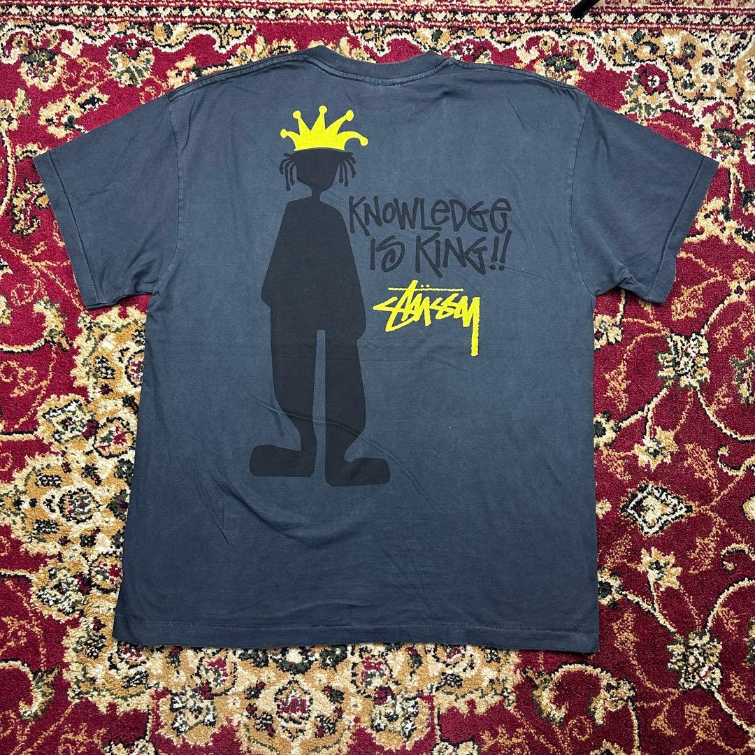 STUSSY KNOWLEDGE IS KING ステューシーTシャツ