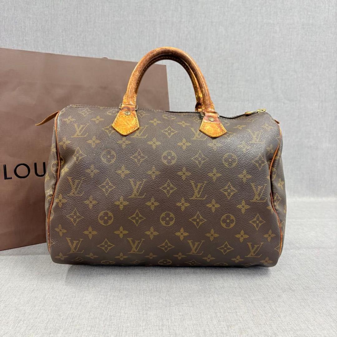 LOUISVUITTON ルイヴィトン モノグラム スピーディ30 ハンドバッグ