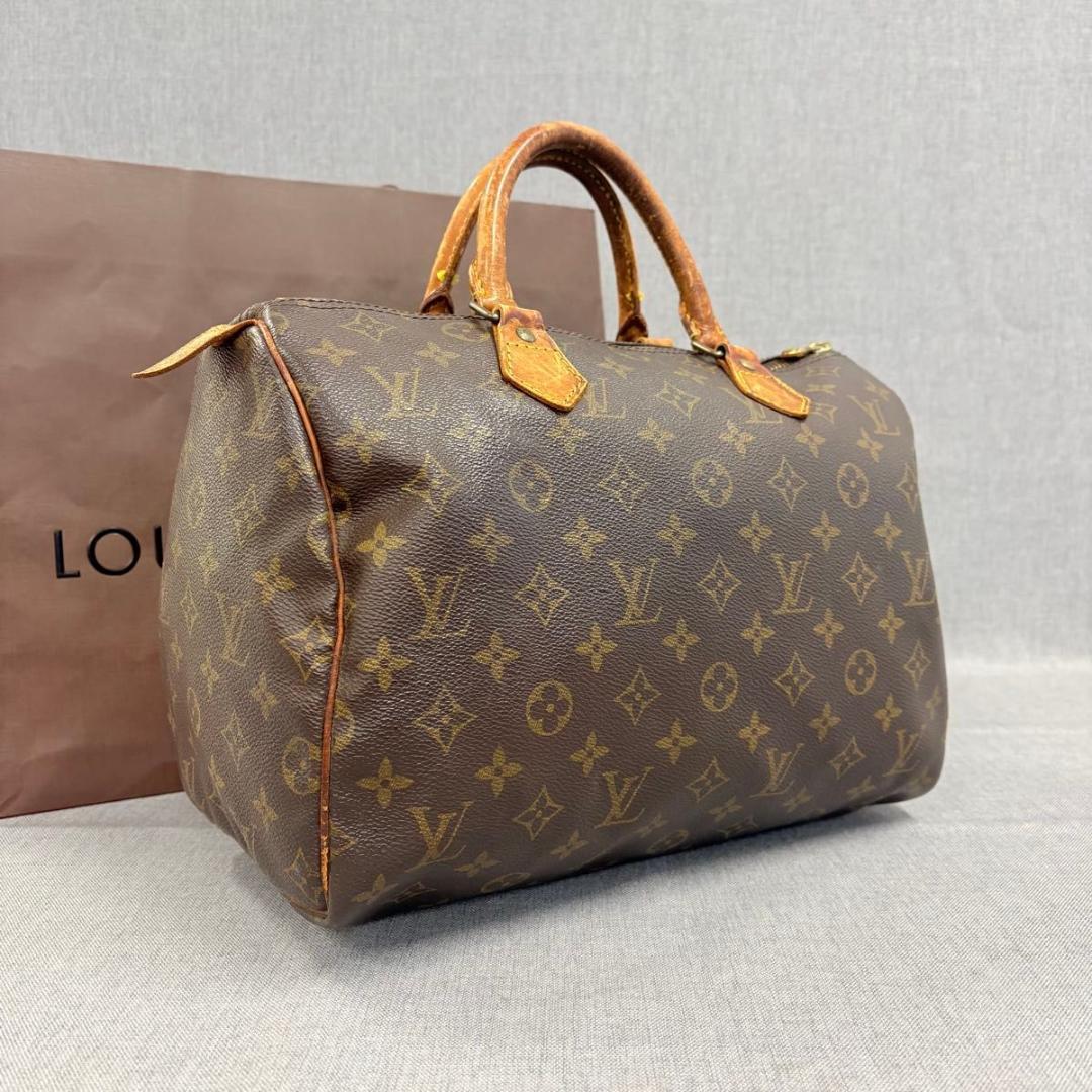 LOUISVUITTON ルイヴィトン モノグラム スピーディ30 ハンドバッグ